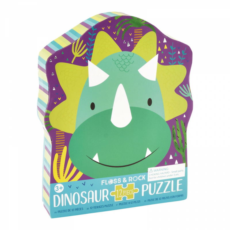 Obrázek pro Floss&Rock Puzzle Dinosaurus 12ks